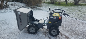Elektro Motorschubkarre mieten Minidumper Dumper Akku elektrisch Raddumper Kippmulde leihen  Bild 17
