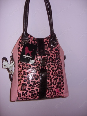 Poodlebag,  Handtasche, Damentasche, Tasche, Schultertasche POO-4