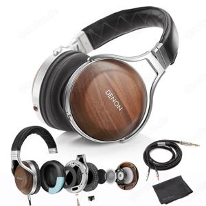 Denon AH D7200 Kopfbügel Kopfhörer - Wood