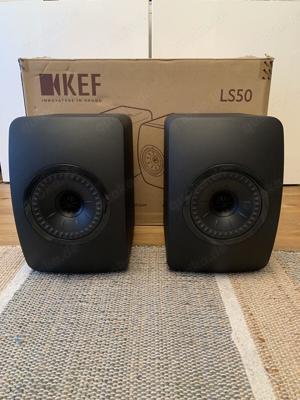 KEF LS50 Black Edition (Paar) Schwarz