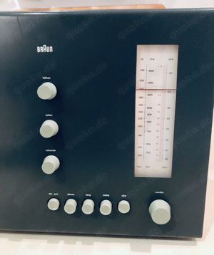 BRAUN Röhrenradio RT20 Vingage Tuberadio Dieter Rams Design