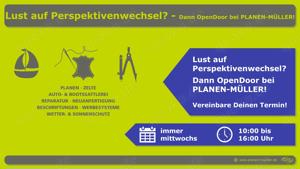Lust auf Perspektivenwechsel?       Dann OpenDoor bei PLANEN-MÜLLER! Bild 5