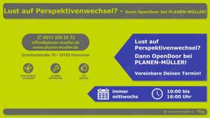 Lust auf Perspektivenwechsel?       Dann OpenDoor bei PLANEN-MÜLLER! Bild 9