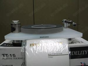 Plattenspieler Marantz TT-15S1 mit Clearaudio Satisfy Ebony Tonarm
