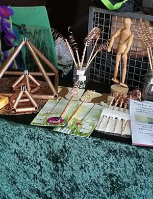 Kupfer-Antennen selber fertigen aus reinem Kupferdraht auf Stäben - Hobby-Workshop ab März