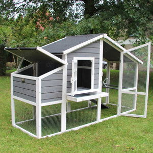 Hühnerstall Hühnerhaus XL L199cm Auslauf Prodaj24