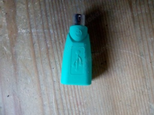 System-S USB 2.0 Adapter Typ A Buchse zu PS 2 Stecker PS2 Kabel