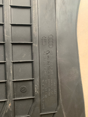 Audi S6 Gummimatten Bild 6