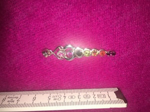 Chakra Anhänger Silber Bild 2