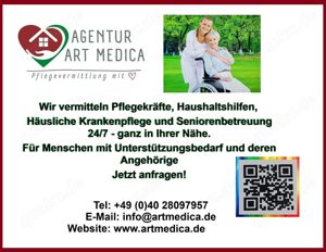 Itzehoe Ganztagspflegekräfte aus Polen Private Pflege und Betreuung zu Hause Tegelhörn Edendorf Sude