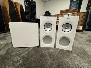 Kef R3 Meta  KC92 Subwoofer Gloss White Bild 2