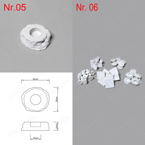 Ablegersteine Fragplugs Plugs Meerwasser diverse Typen Bild 3