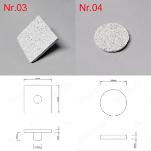 Ablegersteine Fragplugs Plugs Meerwasser diverse Typen Bild 2