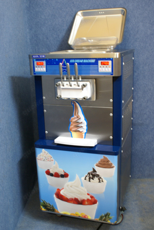 Softeismaschine Eismaschine Eis Typ: 770 Alvin Star Schwellpumpen