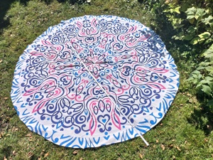 Neuware: verschiedene runde Decken für Tantra, Yoga, Strandtuch, Badetuch Bild 8