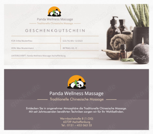 Panda Wellness Chinesische Tuina Massage in Aschaffenburg Bild 9