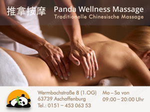 Panda Wellness Chinesische Tuina Massage in Aschaffenburg Bild 8