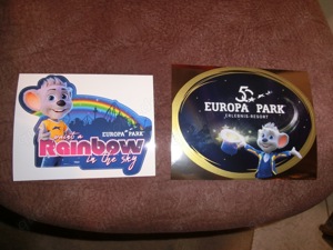 Aufkleber Europapark  Neu