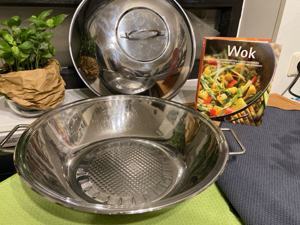 *WMF* WOK mit Deckel und Transthermboden