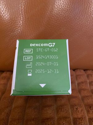 G7 Blutzucker Sensor CGM MHD 31.12.2025 Rev. 010 NEU und OVP