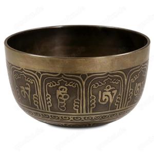 Klangschale Om Mani Padme Hum graviert