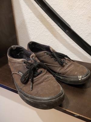 Alte getragene Vans, Schuhe, fetisch