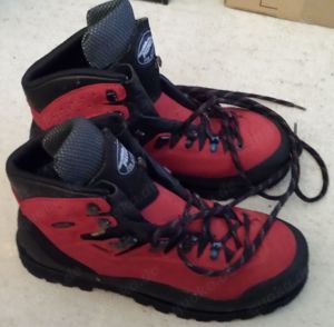 Meindl Air Revolution 7.3 GTX 9,5 EU 44 ungetragen ähnlich Alta Via rot Kl. C Hochgebirgsschuh Bild 2