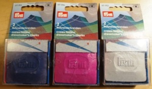 Kurzwaren: Schneiderkreide in drei Farben von Prym