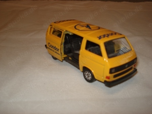 4 alte Schabak VW Bus T3 Miniaturmodell 1:43 neuwerig ohne OVP. Bild 2
