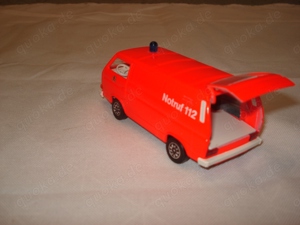 4 alte Schabak VW Bus T3 Miniaturmodell 1:43 neuwerig ohne OVP. Bild 10