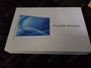 Tragbarer externer Monitor in Laptop-Größe selten genutzt und fast wie neu! Bild 5