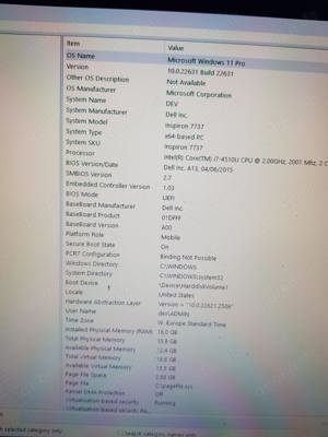 Dell Inspiron 17 7000-Series 7737 Leistungsstarker Laptop mit 16GB RAM und 1TB HDD! Bild 3
