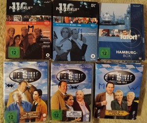 DVDs, Bond, Krimiboxen, 