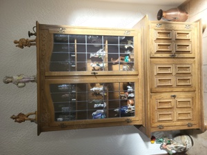 Vitrinenschrank, Küchenschrank, 