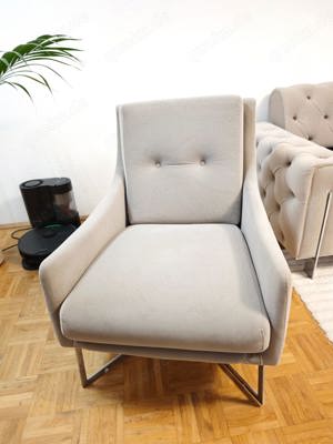 Sessel in beige 