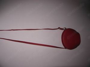 ITL-403 Pocked Bag Shoulderbag, Schultertasche, Handtasche, echt Leder Rot