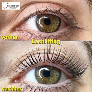 Wimpernverlängerung, Kopf-Nacken-Rücken Massage