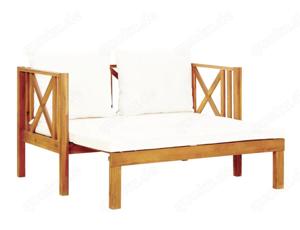 Neues Gartensofa Viola Gartenlounge (ausziehbar) von Atiaro Bild 3