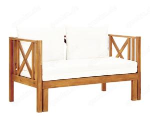 Neues Gartensofa Viola Gartenlounge (ausziehbar) von Atiaro Bild 4