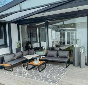 Gartenlounge Elvira Aluminium Gartensofa Lounge Set