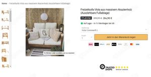 Neues Gartensofa Viola Gartenlounge (ausziehbar) von Atiaro Bild 2