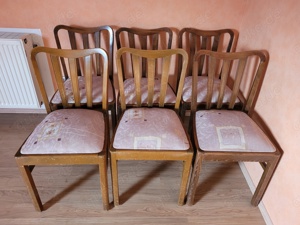 6 Stühle aus den 60er Jahren 