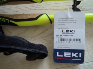 UVP 99,95  - Leki Carbon Laufstöcke LEKI PCR 650 - 155 cm NEU