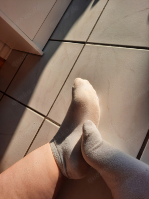 weiße Socken Bild 2