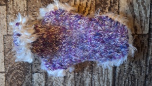 Chihuahua Mohairwoll Hundepullover lila