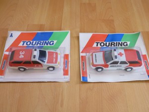 2x VEB Plasticart Touring Modellauto DDR Spielzeug NEU OVP 1 43 ?