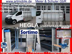 Opel Vivaro Bi-Turbo SORTIMO+Glastransport Navi Klima Garantie