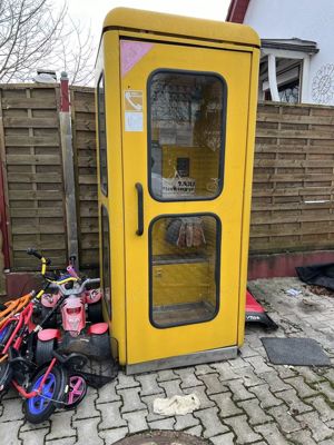 Telefonzelle gelb, FeH78, Original