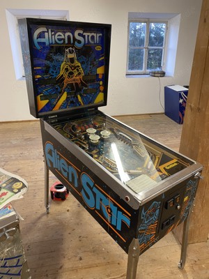 Gottlieb   Premier Flipper Pinball Alien Star zu verkaufen: