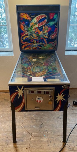 Gottlieb   Premier Flipper Pinball Star Race zu verkaufen: